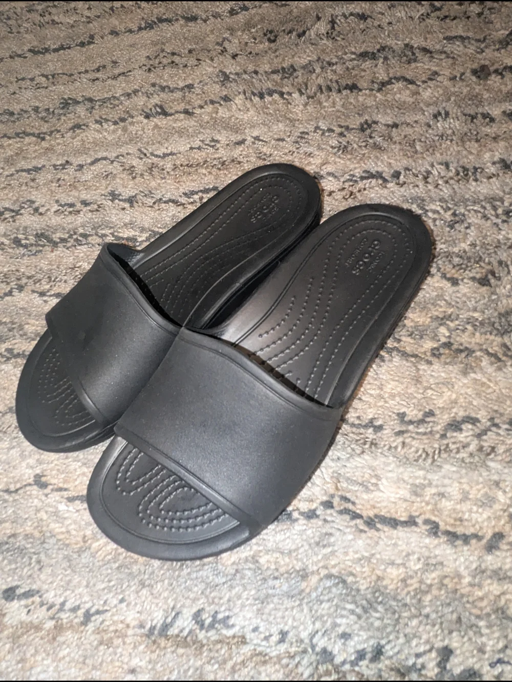 CROCS Women’s Black Slide Sandals